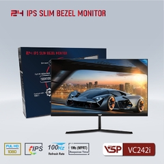 Màn hình VSP VC242i 24 Inch 100Hz IPS FHD Flat - Trắng