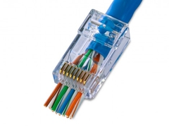 Đầu mạng RJ45 APTEK UTP Cat.6 xuyên thấu (601-11001)