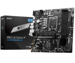 Mainboard MSI PRO B760M-P | Intel B760, Socket 1700, mATX, 4 khe DDR5