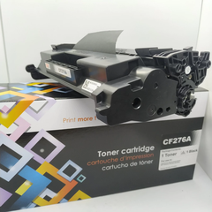 Hộp Mực Laser Topjet CF276A / CRG057 Có Chip (76A, 057, Đen)