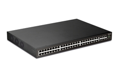 Switch PoE DrayTek VigorSwitch P2542XS (48×GbE PoE+, 6×SFP+ 10G, 400W, L2+ Managed)