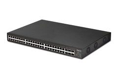 Switch PoE DrayTek VigorSwitch P2542XS (48×GbE PoE+, 6×SFP+ 10G, 400W, L2+ Managed)