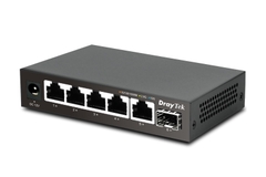 Switch DrayTek VigorSwitch Q60x (5×2.5GbE, 1×SFP+ 10G, 45Gbps, Unmanaged)