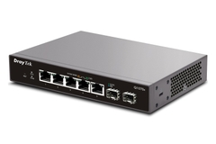 Switch DrayTek VigorSwitch Q1070x (5×2.5GbE, 2×SFP+ 10G, 65Gbps, Smart Lite)