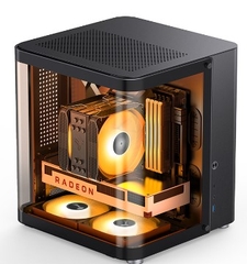 Vỏ case Jonsbo TK-1 Black ( Mid Tower/Màu Đen)