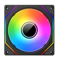 Fan Case Xigmatek Infinity Pro 2 Đen/Black (EN47718) - Fan Xuôi