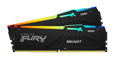 Ram Kingston DDR5 64GB 6000 Mhz CL36 DIMM Kit (2 x 32G) FURY Beast RGB EXPO KF560C36BBE2AK2-64
