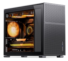 VỎ CASE JONSBO D31 MESH BLACK ( MINI TOWER | MÀU ĐEN/Trắng)