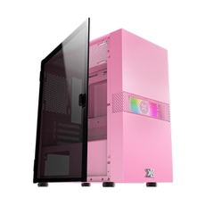 Vỏ case Xigmatek FADIL QUEEN 1F - EN48090 - Màu Hồng sẵn 1 Fan