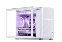 VỎ CASE JONSBO D31 MESH BLACK ( MINI TOWER | MÀU ĐEN/Trắng)