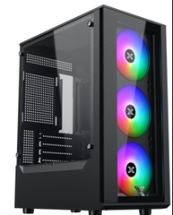 Case Xigmatek Myx 3F Black (EN45950) sẵn 3 Fan Led