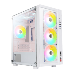 Vỏ Case MAGIC GM-01 WHITE sẵn 4 Fan