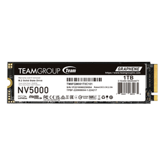 Ổ cứng SSD TeamGroup NV5000 (1TB, M.2, PCIe NVMe Gen4x4, 4,500 MB/s - 1,900 MB/s)