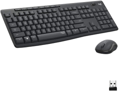 Bàn phím + Chuột không dây Logitech MK295 Silent