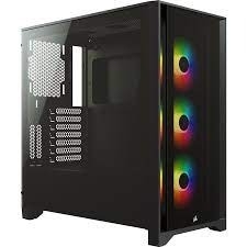 Vỏ Case Corsair iCUE 4000X RGB TG Black CC-9011204-WW