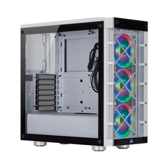 Vỏ Case Corsair 465X TG RGB (Mid Tower /Màu trắng) CC-9011189-WW