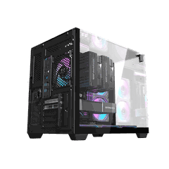 VỎ CASE MÁY TÍNH DARKFLASH L285M BLACK (M-ATX ,ITX,RAD 360, KHÔNG FAN)