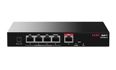 Router VPN PoE H3C Aolynk UR105G-P (5 cổng Gigabit, 2 WAN, PoE 58W)