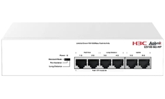 Switch PoE H3C Aolynk ES100-6G-HP (4 cổng PoE+ + 2 cổng Gigabit Uplink, 65W)