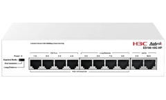 Switch PoE H3C Aolynk ES100-10G-HP (8 cổng PoE+ + 2 cổng Gigabit Uplink, 120W)