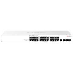 Switch PoE H3C Aolynk US210-24G4MF-HP (24 cổng Gigabit PoE+ + 4 cổng SFP 2.5G, 370W)