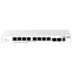 Switch PoE H3C Aolynk US210-8G2MF-HP (8 cổng Gigabit PoE+ + 2 cổng SFP 2.5G, 130W)