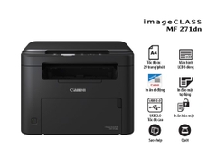 Máy in laser đen trắng Canon MF271dn (A4/A5/ In/ Copy/ Scan/ Đảo mặt/ USB/ LAN)