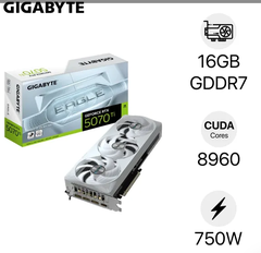 VGA Gigabyte Geforce RTX 5070 Ti Eagle OC Ice 16GB GV-N507TEAGLEOC ICE-16GD