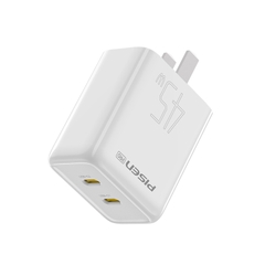 Sạc 45W 2 cổng- PISEN Pro DualPort PD45W