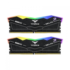 RAM PC TeamGroup T-FORCE DELTA RGB 64GB (2x32GB) DDR5 6000MHz (Black/White)