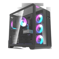 VỎ CASE DARKFLASH L280 BLACK (ATX, M-ATX, ITX /RAD 360/KHÔNG FAN)