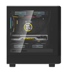 VỎ CASE MÁY TÍNH DARKFLASH DB330M MESH (M-ATX, CHƯA FAN)