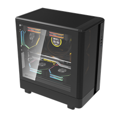 VỎ CASE MÁY TÍNH DARKFLASH DB330M MESH (M-ATX, CHƯA FAN)
