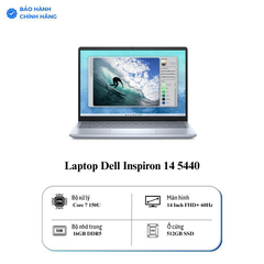 Laptop Dell Inspiron 14 5440 Core 7 150U/16GB/512GB/OfficeHS/Win11 (N4I7204W1)