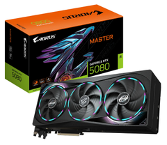 Card màn hình Gigabyte AORUS RTX 5080 MASTER 16G GDDR7 (GV-N5080AORUS M-16GD)