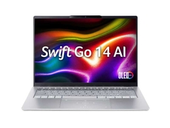 Laptop Acer Swift Go 14 AI SFG14-74-58FJ NX.JF8SV.005 (Ultra 5 225H | 16GB | 1TB | Intel® Arc™ 130T | 14 inch FHD+ OLED | Win 11 | Bạc)
