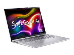 Laptop Acer Swift Go 14 AI SFG14-74-58FJ NX.JF8SV.005 (Ultra 5 225H | 16GB | 1TB | Intel® Arc™ 130T | 14 inch FHD+ OLED | Win 11 | Bạc)