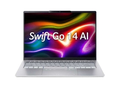 Laptop Acer Swift Go SFG14-74T-55HD NX.JF9SV.001 (Ultra 5 225H/ Ram 16GB/ SSD 1TB/ Touch/ Windows 11 Home/ 1Y/ Xám)