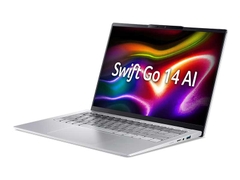 Laptop Acer Swift Go SFG14-74T-55HD NX.JF9SV.001 (Ultra 5 225H/ Ram 16GB/ SSD 1TB/ Touch/ Windows 11 Home/ 1Y/ Xám)