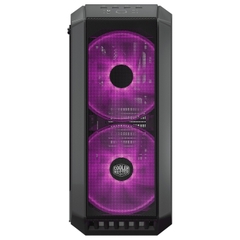 Case Cooler Master H500 (Iron Grey) kính cường lực sẵn 3 Fan Led