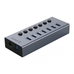 Bộ chia USB HUB 7 cổng Orico USB 3.0 BT2U3-7AB-GY