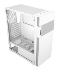 CASE MAGIC GM-02 WHITE Kèm 3 FAN (ATX)