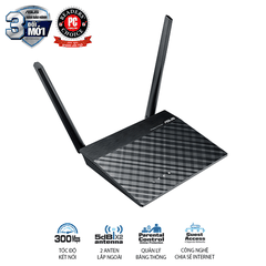 Router Wifi Repeater ASUS RT-N12+ Chuẩn N300
