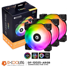 FAN CASE ID-COOLING DF-12025-ARGB TRIO (3pcs Pack)