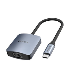 Hub chuyển Type-C 2 trong 1. HDMI + VGA