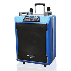 Loa kéo SoundMax M7 (120W RMS, Bluetooth 4.0, 2 micro không dây)