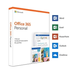 Microsoft 365 Personal AllLng Sub PKLic 1YR Online APAC EM C2R NR