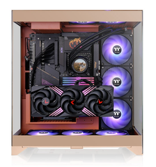 Vỏ case Thermaltake CTE E550 TG Gravel Sand Mid Tower không Fan