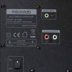 Loa vi tính Bluetooth Microlab M-106BT 2.1