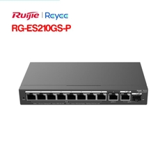 RUIJIE RG-ES210GS-P - 1RUIJIE RG-ES210GS-P - 2 RUIJIE RG-ES210GS-PRUIJIE RG-ES210GS-P - 1RUIJIE RG-ES210GS-P - 2 Layer 2 Smart Managed PoE Switch 10 Cổng RUIJIE RG-ES210GS-P